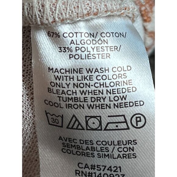 Loft Animal Print Skirt L Brown Chic Urban Dainty Euro Summer Preppy Classic 80s - Picture 8 of 9